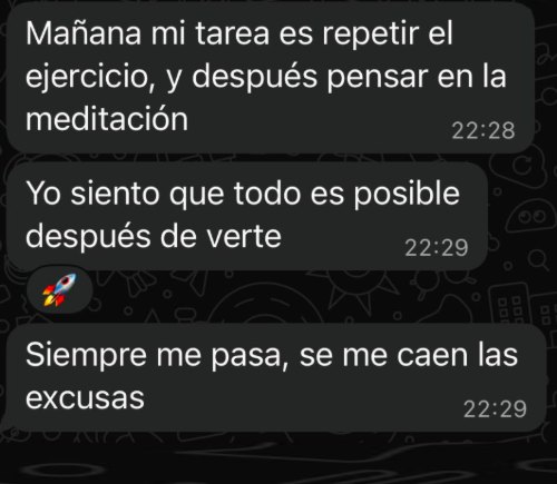 Testimonio de una alumna